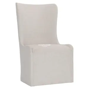 FCH-250工厂定制酒店家具椅活动婚礼软垫亚麻织物沙发椅