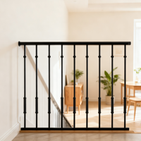 Rampe d'escalier sécurisée Rampe de balcon Rampe de balcon Rampe de fer Balustre durable pour l'escalier de la villa