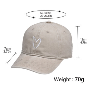 Moda deporte al <span class=keywords><strong>aire</strong></span> libre gorras de béisbol hombre mujer Simple <span class=keywords><strong>amor</strong></span> corazón bordado Denim Snapback gorra camionero pareja sombreros deportivos - Product Image 6