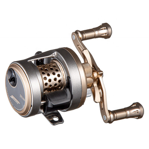 2023 SEASIR JH 9 + 1 roulements 6 aimants de freinage poids léger Durable lisse tout métal laiton engrenage principal longue <span class=keywords><strong>Distance</strong></span> tambour appât bobine - Product Image 1