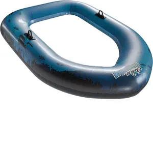 Opblaasbare Boot Voor Zwembad Meer Clear Bottom Opblaasbare Vlot Voor Kinderen En Volwassenen Met 2 Handvatten