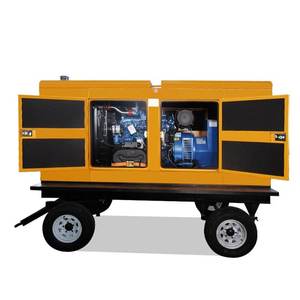 Generador diesel tipo remolque 50-200KW para energía de emergencia ante desastres por inundación - Product Image 6