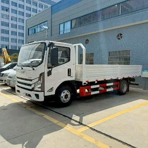 Camión de Carga Ligero JMC 4X2 de 5 Toneladas, Plataforma Plana, Diésel, Tipo Valla, Tanque de Carga, Nuevo, Chino, Buen Precio - Product Image 2