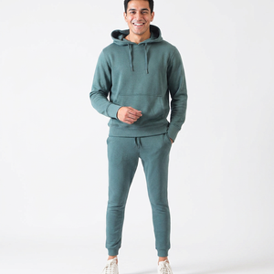 Conjunto Deportivo para Hombre, Ropa Deportiva Urbana, 100% Algodón, Logotipo Personalizado, para Correr, Trotar al Aire Libre, Ligero - Product Image 1