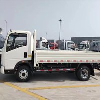 Camion léger de fret Foton 4,2 m à plateau à piquets simple rangée - Adapté à l'Afrique, émissions 1-10t, camion diesel robuste et durable