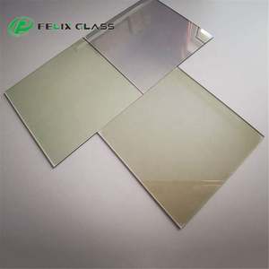 Verre FELIX à motif carré et rond simple, revêtement ITO FTO, couche d'oxyde métallique conductrice SnO2 ZnO NiO, verre optique utilisé - Product Image 1