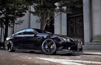 Alerón Delantero de Fibra de Carbono para Automóvil, Protector de Parachoques, Alerón Lateral, Divisores para BMW F06 F12 F13 M Tech 2012+ Piezas de Automóvil Kit de Carrocería