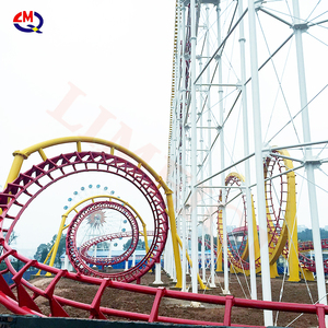 Gran superposición <span class=keywords><strong>de</strong></span> montaña rusa <span class=keywords><strong>de</strong></span> <span class=keywords><strong>parque</strong></span> <span class=keywords><strong>de</strong></span> diversiones fabricante emoción <span class=keywords><strong>de</strong></span> la línea <span class=keywords><strong>de</strong></span> la montaña rusa - Product Image 3