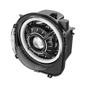 Fari Omologati E-Mark DOT 100W Rotondi con Luce Abbagliante/<span class=keywords><strong>Anabbagliante</strong></span>, <span class=keywords><strong>Faro</strong></span> di Ricambio a LED Compatibile con Jeep Renegade 2015-2021 - Product Image 6