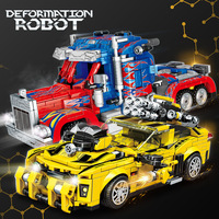 Kit de Construcción de Robot Mecha OEM de Alta Dificultad - Modelo de Mecha Transformable Compatible con Bloques, Regalo para Niños