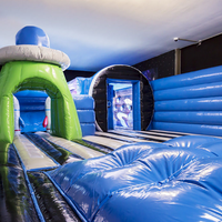 Nouveau design de haute qualité intérieure location commerciale partie événements gonflable aire de jeux parc pour enfants et adultes