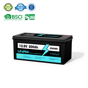 लिथियम आयरन फॉस्फेट (लाइफ 4) 12 वी 400-मीटर लिथियम आयन बैटरी 6000 बिल्ट-इन स्मार्ट बीएमएस - Product Image 3