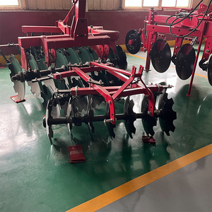 Farm Cultivator Disc Harrow 4 <b>Row</b> Red High Productivity Soil Preparation <b>Machinery</b> - Product Image 1