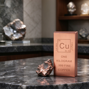 Barra de Cobre Puro al 99.9% de 1 kg, Rectangular, Pulida, Sin Aleación, Forma Cuadrada - Product Image 3