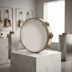 Tambourin de 8 pouces, <span class=keywords><strong>instrument</strong></span> de <span class=keywords><strong>percussion</strong></span> à main, cadre en bois, pour l'enseignement musical, les spectacles sur scène - Product Image 1