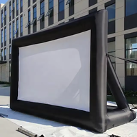 Écran de projection gonflable, écran de projection extérieur, personnalisable, grand écran de projection