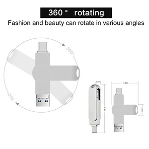 Chất lượng cao <span class=keywords><strong>3</strong></span> trong <span class=keywords><strong>1</strong></span> <span class=keywords><strong>3</strong></span>.0 Loại <span class=keywords><strong>C</strong></span> <span class=keywords><strong>USB</strong></span> Flash Drive OTG Android/điện thoại di động/máy tính Adapter cho iPhone - Product Image 3