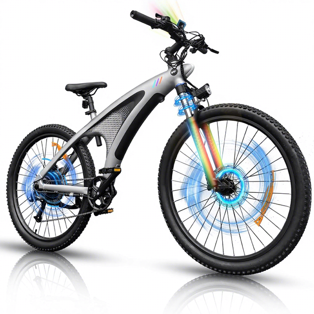 ONYX Brushless Mountain Electric Bike 1000W 48V Lithium Battery Dual Disc Brake Sport Lightweight Aluminum Alloy Adult E Bicycle