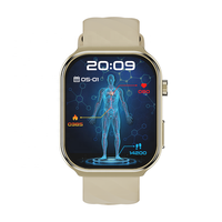 U13 Santé Montre Intelligente Bt Appel 2.1 Pouces IPS 3D Écran Courbe Fréquence Cardiaque Réelle H Bande APP pour Hommes Femmes 2024 Tendance Smartwatch