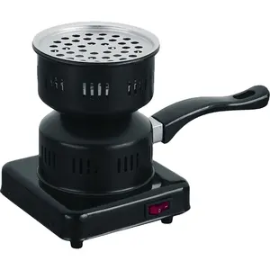 Tyler Bếp Đốt Than Điện Bằng Đồng Ả Rập Nhỏ 110V Lò Nướng Shisha Mini Bếp Shisha Lớn