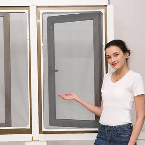 Mosquitera Moderna para Ventanas de Fibra de Vidrio, Ajustable, Autoadhesiva, con Diseño de Gancho y Bucle, Resistente al Fuego, para Uso en Hoteles y Hogares, 3 Años de Garantía - Product Image 3