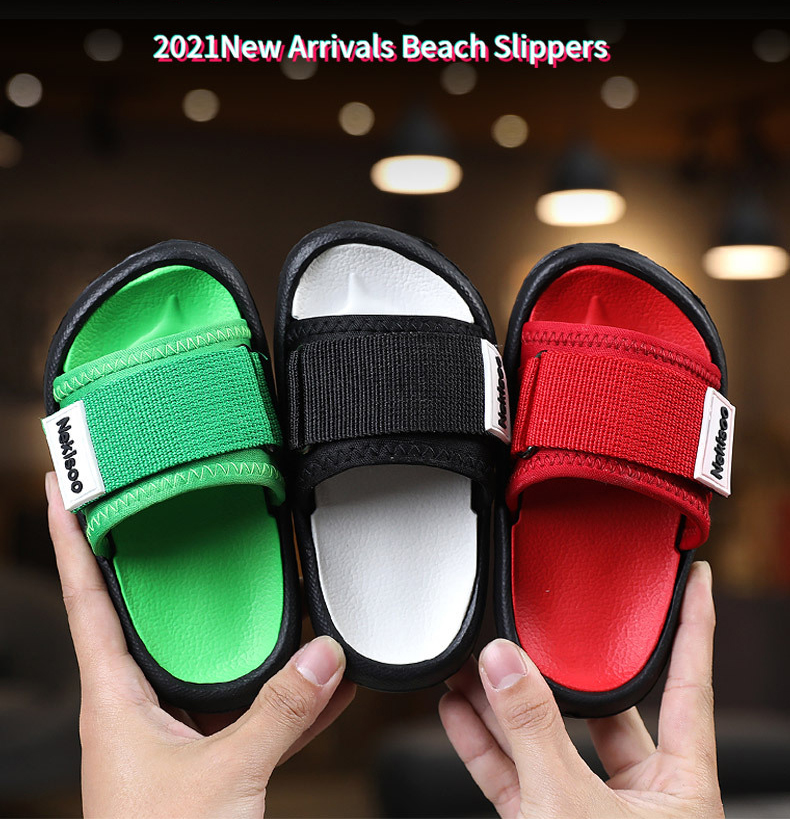 Summer Beach Sandals Slippers Children Slides Slippers Boys and Girls Flat Shoes