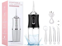 2Factory Custom 220ml 3 Modes Portable IPX7 Waterproof Dental for Teeth Whitening Dental Plaque Cordless Tooth