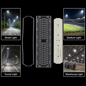 Module d'éclairage LED <span class=keywords><strong>SMD</strong></span> <span class=keywords><strong>3030</strong></span> 84 LED 7S12P 42V DC en PC IP65, angle de faisceau 15°, garantie 2 ans pour éclairages de grande hauteur et routiers - Product Image 1