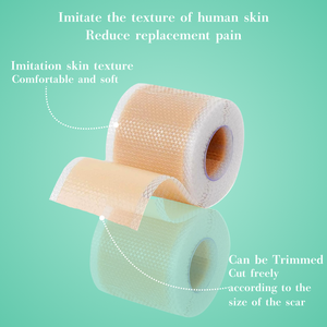 Parches Autoadhesivos Reutilizables para Cicatrices, Láminas de Gel de Silicona, Tiras Adhesivas para Estrías, Certificación CE Clase I - Product Image 4