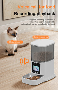 Smart Automatic Pet Feeder With <b>Camera</b> LCD Display Timed Feeding Stainless Steel Bowl Indoor <b>Cat</b> and Dog Food Dispenser - Product Image 6