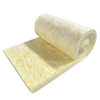 Rouleau d'isolation en fibre de verre ignifuge de classe A conforme à la norme UL 723 pour l'Amérique du Nord, R21, 6 pouces, couverture en laine de verre pour toiture de bâtiment métallique