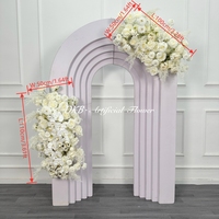 DKB Grosir Bunga Artifisial Putih untuk Latar Belakang Pernikahan, Photo Booth, Bridal Shower, Ulang Tahun, dan Dekorasi Acara Perusahaan