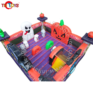 Pista de Obstáculos Inflable Comercial para Halloween, Brincolín Inflable - Product Image 4