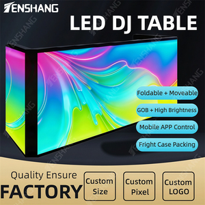 Écran LED DJ portable pliable GOB avec flight case anti-choc, approvisionnement mondial pour événements, locations et bars - Product Image 3