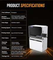 Impresora de Cilindros de Inyección de Tinta UV Multicolor de Fábrica Aily, con Cabezal de Impresión Ricoh y Control Digital para Botellas