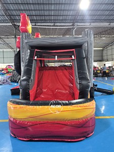 Château gonflable sur le thème des <span class=keywords><strong>Monster</strong></span> Trucks, certifié CE, installation facile, commercial, extérieur, avec toboggan pour les fêtes d'enfants - Product Image 6