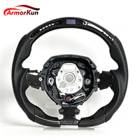 Volant en fibre de carbone haute performance avec voyant de changement de vitesse LED OBD pour Lamborghini Aventador, design personnalisé