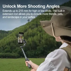 <span class=keywords><strong>Osmo</strong></span> <span class=keywords><strong>Mobile</strong></span> 7P Combo para Vlog - Micrófono, Mini Transmisor, <span class=keywords><strong>Estabilizador</strong></span> de Gimbal de 3 Ejes para Smartphone, Negro/Blanco - Product Image 5