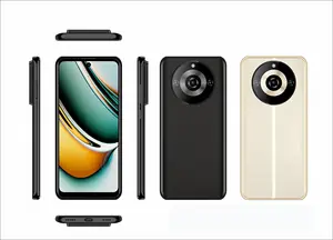Điện thoại di động 5G 6.6 inch Android 13 M6 điện thoại di động 6G + 128g 2K OLED hiển thị 4/5gwifi cho điện thoại gồ ghề