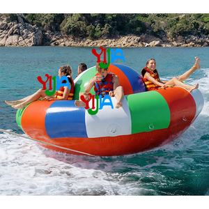 En iyi 5-6 kişi kayak tüpleri şişme çılgın çekilebilir ufo disko tekne su oyunları - Product Image 5