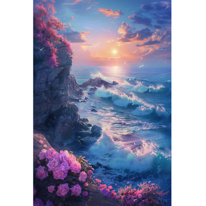 COOLEVE personalizado 5D DIY diamante <span class=keywords><strong>pintura</strong></span> 30x40cm Animal Paisaje <span class=keywords><strong>Romano</strong></span> Japandi decoración del hogar <span class=keywords><strong>mosaico</strong></span> creativo Kit Europa taladro completo - Product Image 6