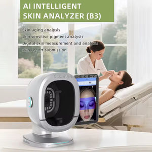 De l'usine <span class=keywords><strong>Dermatoscope</strong></span> 3D complet du visage Scanner intelligent de visage à 8 spectres Analyseur de peau UV Machine Scanner 3D Stockage de données en nuage - Product Image 2