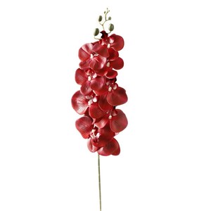 Orchidées Phalaenopsis artificielles imprimées en 3D en silicone souple pour décorations de mariage et de maison - Product Image 5