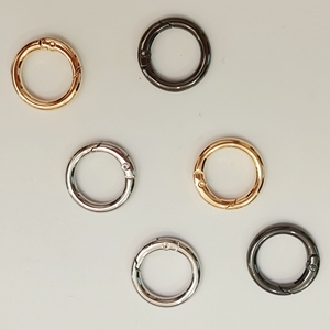 Fivela de Argola Redonda de 19mm para Coleira de Pet, Fecho de Mola Oval com Gatilho para Cinto e Alça de Tecido - Product Image 2