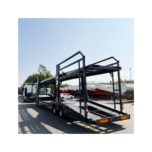 Semirremolque de Dos Pisos con Suspensión Neumática ChangHong, Personalizado, de Acero, para Transporte de Automóviles, con Capacidad de Carga de Más de 30000 kg - Product Image 5