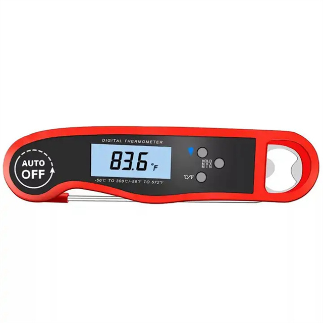 High-Temperature Digital Thermometer for Household Use -50~300 Degree BBQ Baking Tool with Durable Metal Meter