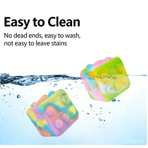 Juguete Sensorial de Silicona Personalizado, Bola Antiestrés 3D para Apretar y Aliviar el Estrés - Product Image 2