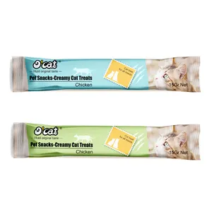 Natural Cat Snacks Stick Chicken Creamy Treats Wet Cat Food Cat Treats Snacks