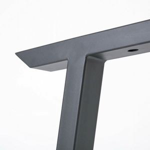 Fashionable Modern <b>Cast</b> Iron Black Furniture Table Legs for Dining/Kitchen/Bathroom Tables - Product Image 5