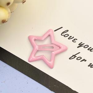 Lot de pinces à <span class=keywords><strong>cheveux</strong></span> étoile à cinq branches de 3 cm <span class=keywords><strong>pour</strong></span> enfants, accessoires capillaires quotidiens <span class=keywords><strong>pour</strong></span> filles - Product Image 2